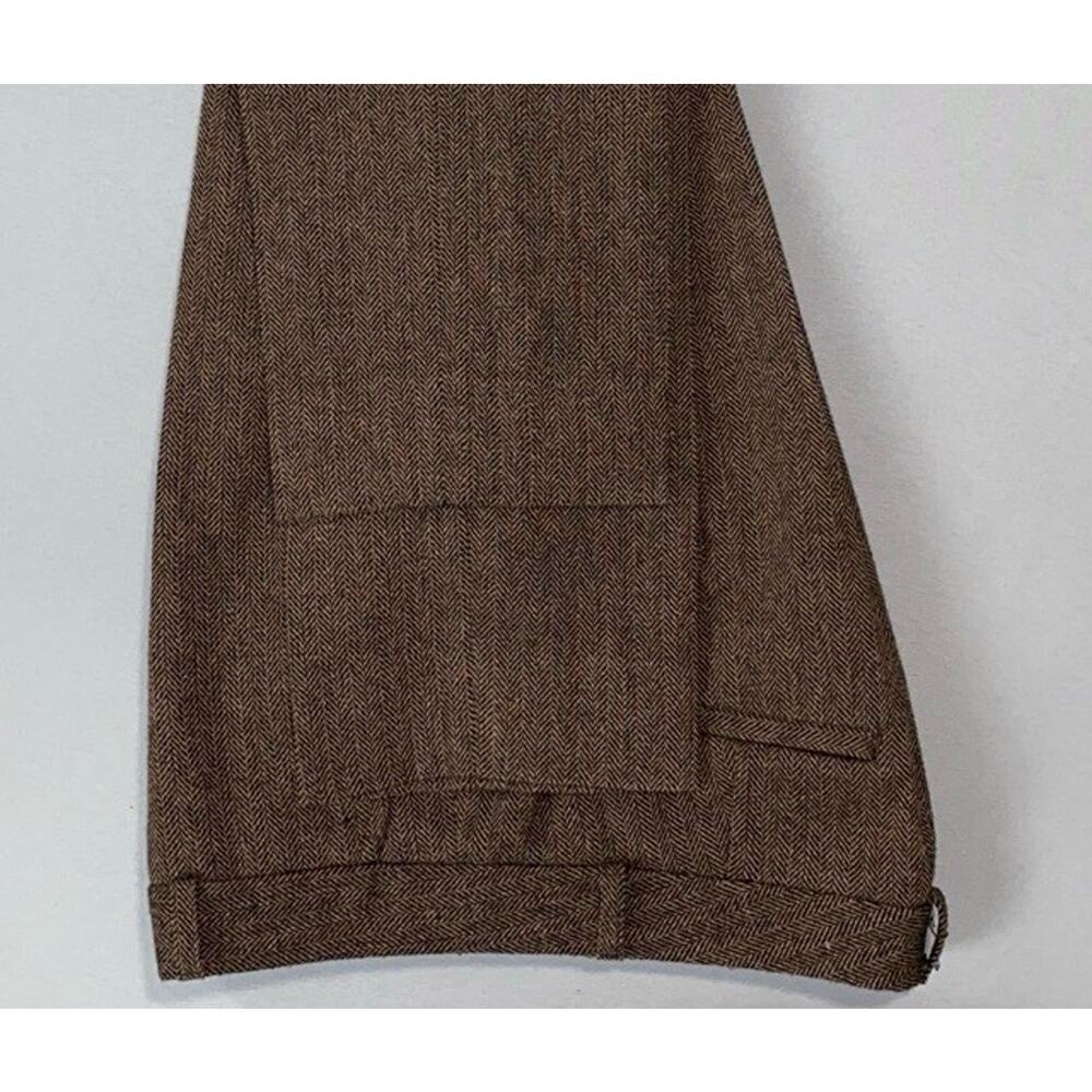 Banana Republic Reegan Fit Wool Blend Lined Flannel Dress Pants. Women's 4P, EUC - Picture 3 of 9